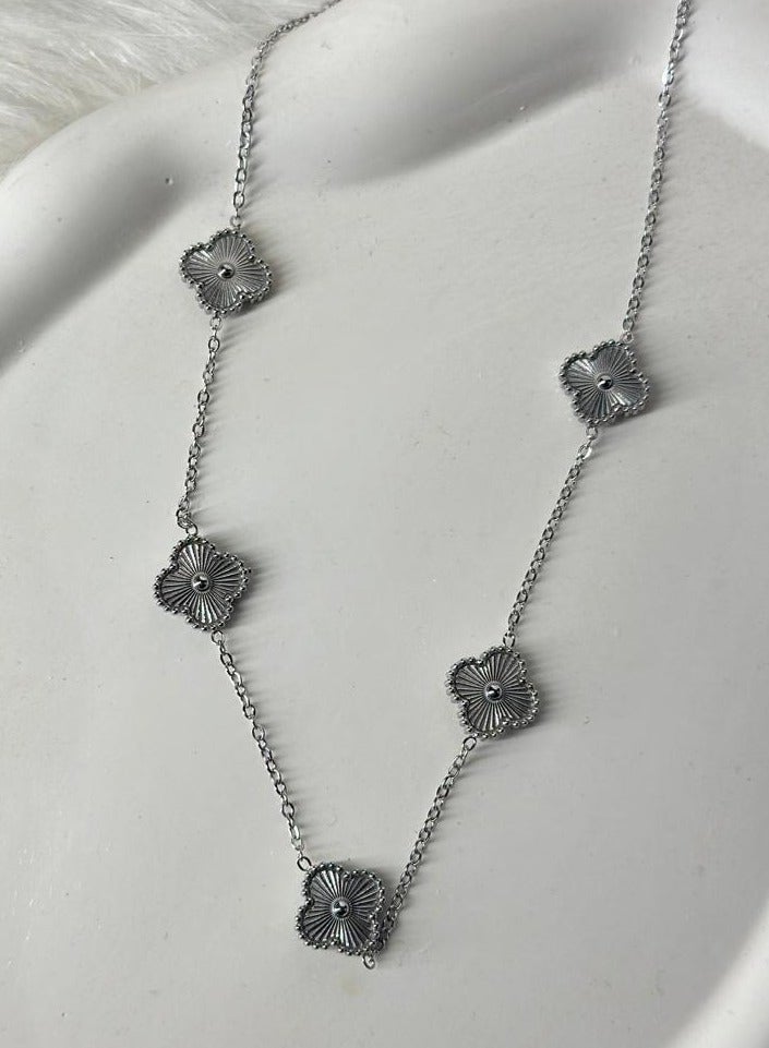 Maya accessories ( necklace ) stainless steel (SILVER)  - Image 2