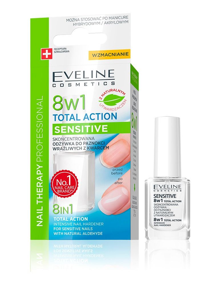 إيفلين كوزماتيكس 8w1 متخصص في علاج الأظافر الحساسة