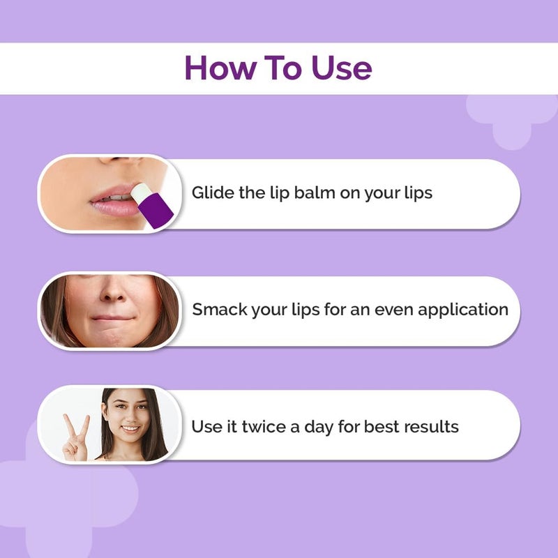 The Derma Co 1% Kojic Acid Lip Balm With Alpha Arbutin & Hyaluronic Acid, Spf 30 Pa++ For Dark & Pigmented Lips - 4G, Off White - Image 3
