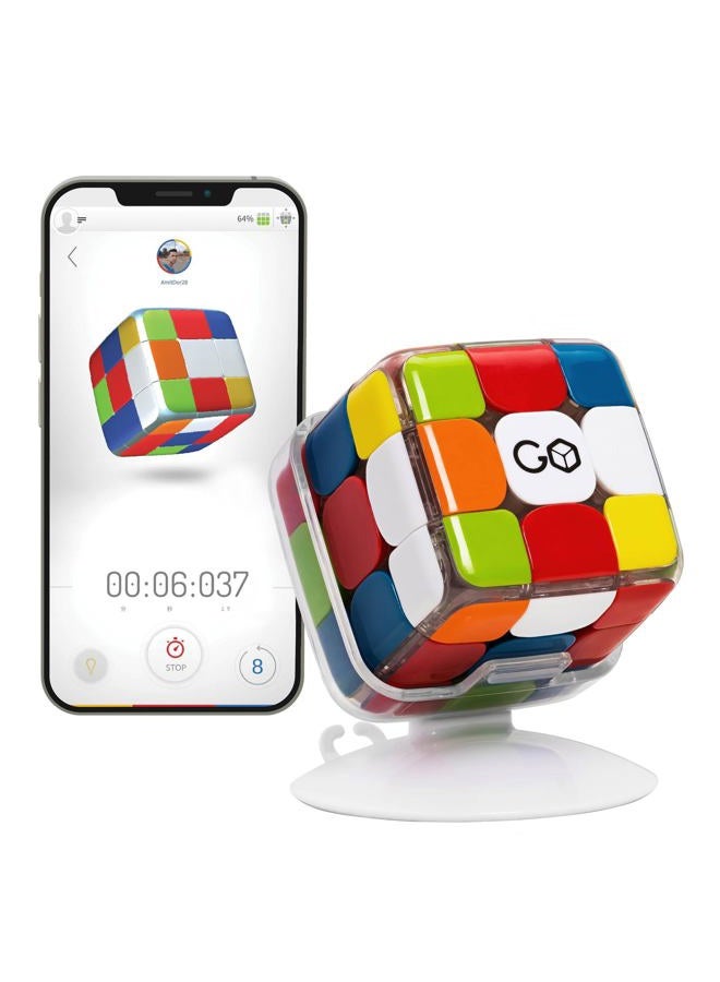 GoCube Go Cube The Connected, Smart Rubik's Puzzle Cube: Game and STEM Toy for Speed and Competition, GC33A SP - Image 1