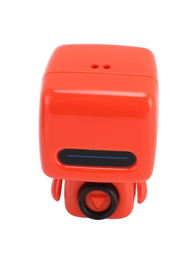 سماعة روبوت بلوتوث - تصميم مضخم صوت محمول - وظائف تصوير ذكية ومكالمات - مضغوط ومتعدد الاستخدامات - خفيف الوزن وصغير الحجم (أحمر) - Image 4