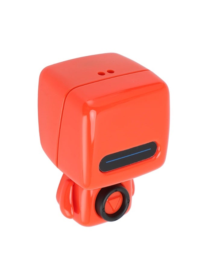 سماعة روبوت بلوتوث - تصميم مضخم صوت محمول - وظائف تصوير ذكية ومكالمات - مضغوط ومتعدد الاستخدامات - خفيف الوزن وصغير الحجم (أحمر) - Image 3