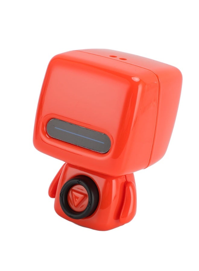 سماعة روبوت بلوتوث - تصميم مضخم صوت محمول - وظائف تصوير ذكية ومكالمات - مضغوط ومتعدد الاستخدامات - خفيف الوزن وصغير الحجم (أحمر) - Image 5