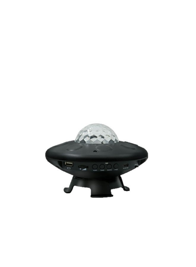 UFO Shape Star Projector Light - Bluetooth Music Ambient Lamp with Starry Sky Effect, Bedroom Night Light & Desk Decor - Image 1