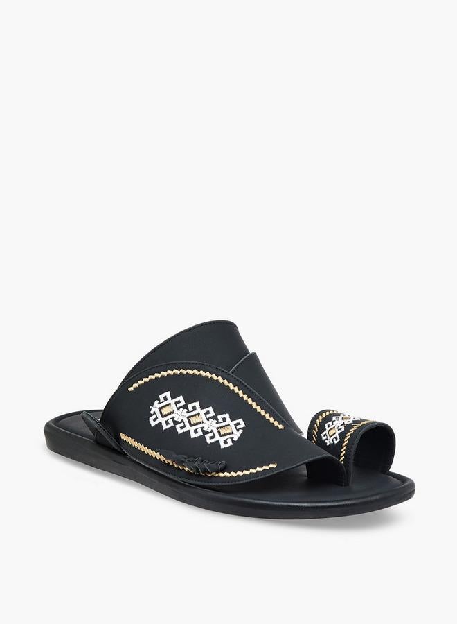 Al Waha صنادل عربية مطرزة للرجال مجموعة رمضان - Image 2