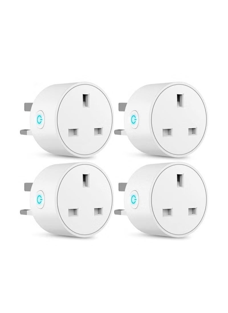 Generic - Smart WiFi Plug, 16A Smart Outlet Plug Socket for Home appliances Automation Compatible with Google Home & Alexa. Mini Socket with remote & voice control with timer function. No Hub required. - Image 1