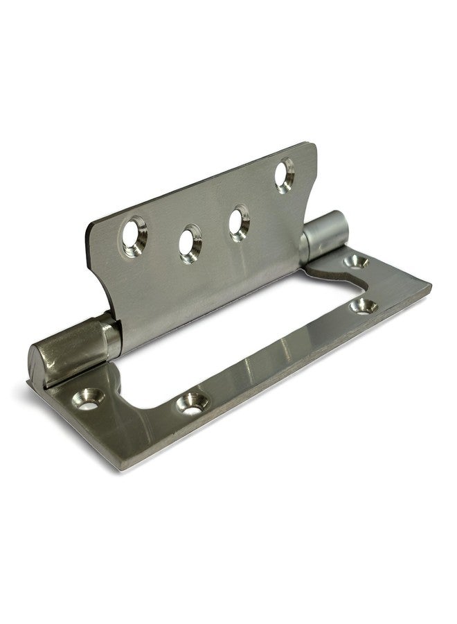Moksh Plus Door Hinges 5 Inch x 12 Gauge/2.5mm SS Butterfly Hinges/Flush Door/Mute/Flat/Non Mortise Stainless Steel Kabja for Home, Hotel, Office (Pack of 1 Pcs.) (S.S.F. (Satin Matt)) - Image 5