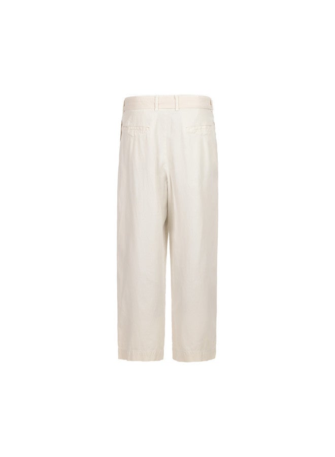 Zara men's Minimalist Solid Color Casual Versatile Cotton Soft Comfortable Light Business Trousers - Image 3