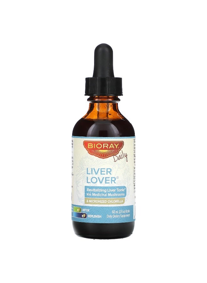 Bioray, Liver Lover, Revitalizing Liver Tonic, Alcohol Free, 2 fl oz (60 ml) (Packaging may vary) - Image 3