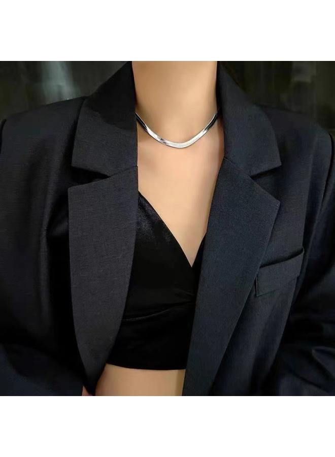 Titanium Steel Non-fading Pendant Joker Single Chain Light Chain Titanium Steel Bare Chain Matching Chain Thin Chain Clavicle Chain Necklace Bath