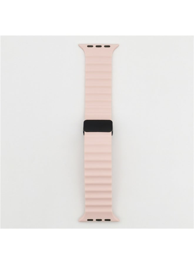 Suitable For Apple Iwatch10ultra Ocean Folding Silicone Strap Generation 6789se2 Summer Sports Strap 