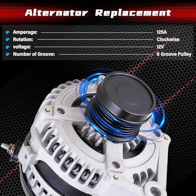 IKASEFU New Alternator QA4543XWI-WIYT - Image 2