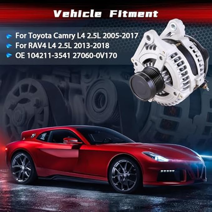 IKASEFU New Alternator QA4543XWI-WIYT - Image 3