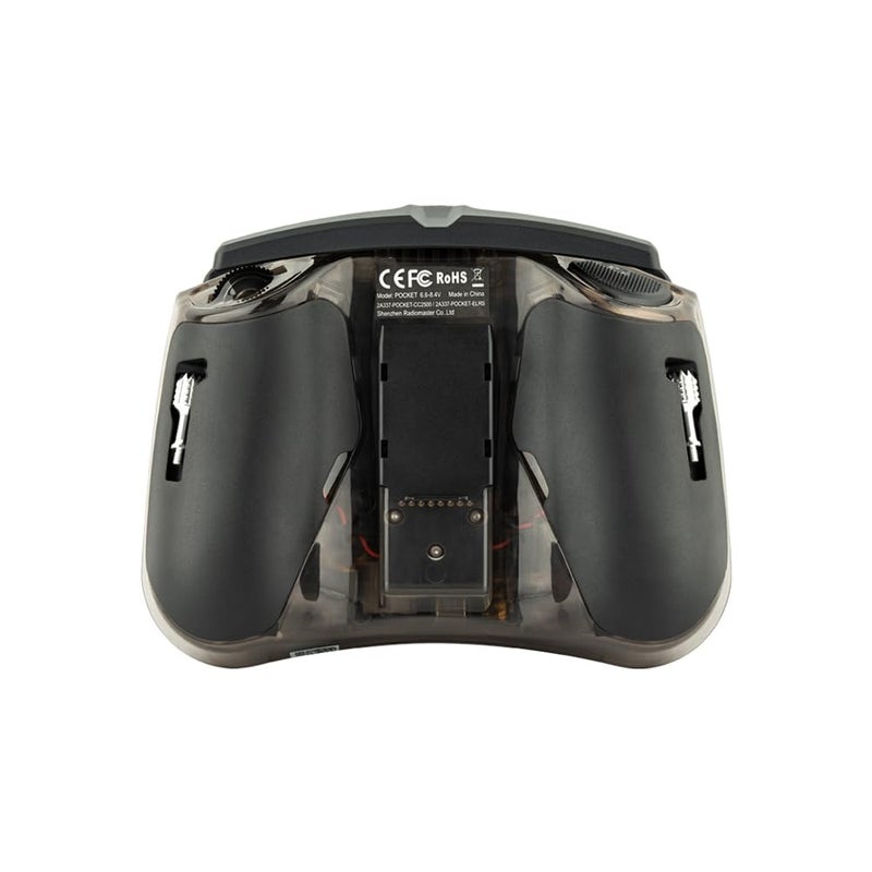 Radiomaster Pocket Hall Gimbal Transmitter Remote Control Portable Lightweight Built in LED Light Foldable Antenna Mode 2 (ELRS-Charcoal) - Image 3