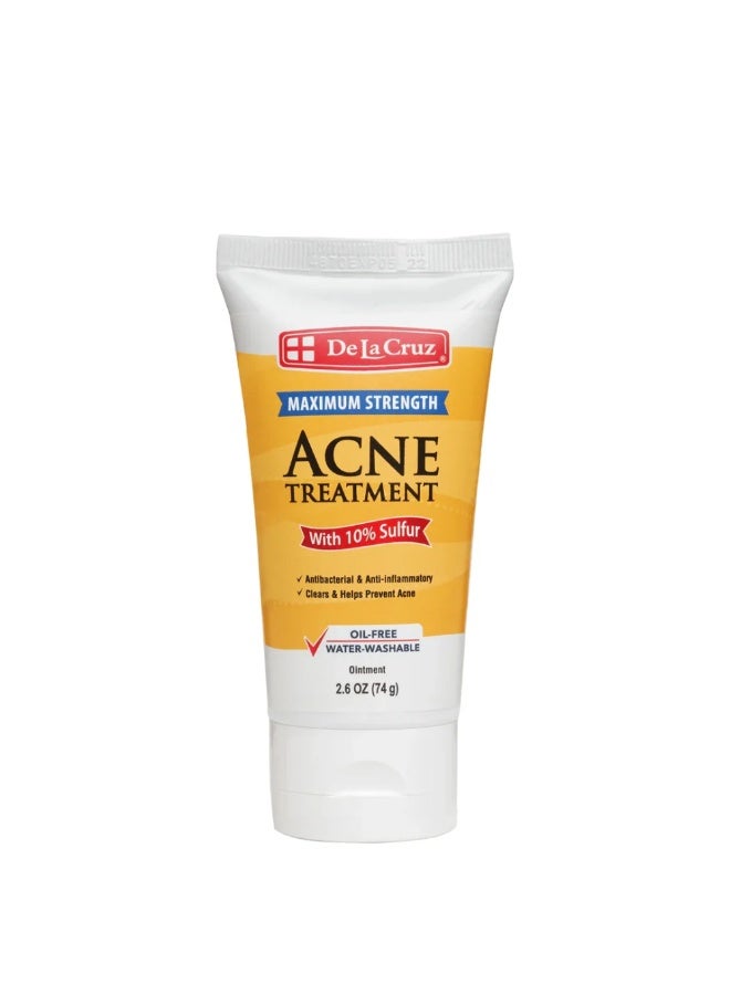 دي لا كروز دى لاكروز معالج الحبوب والبثور 74 جم