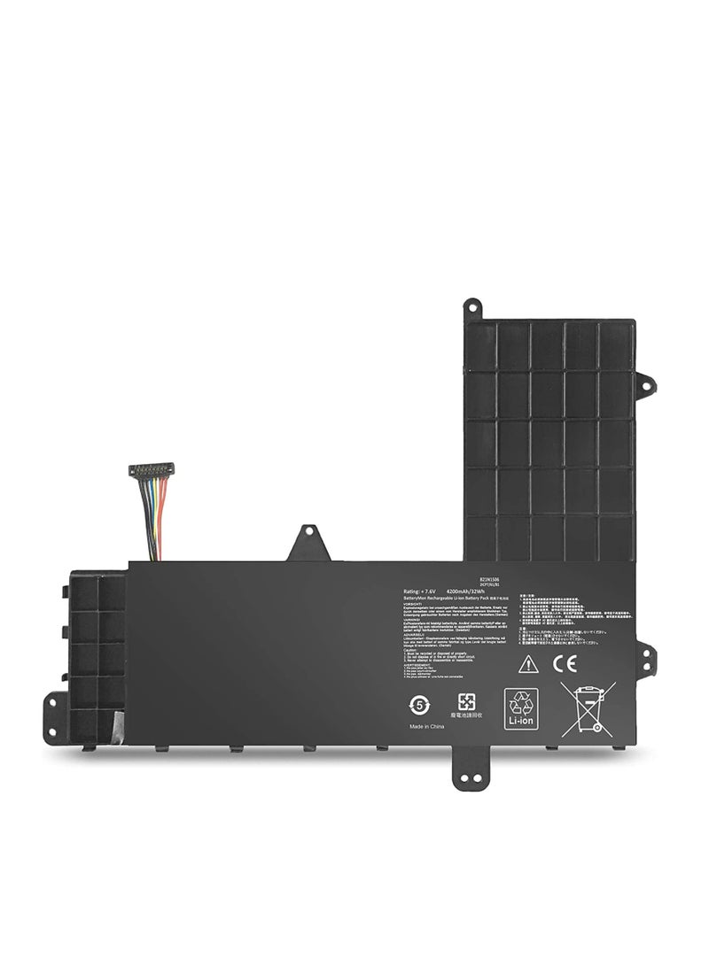 Terabyte Laptop Battery Compatible 7.6V 32Wh B21N1506 0B200-01430600 Laptop Battery Compatible for Asus Eeebook E502S E502SA E502MA E502MA-XX0078T E502MA-XX0079B - Image 1