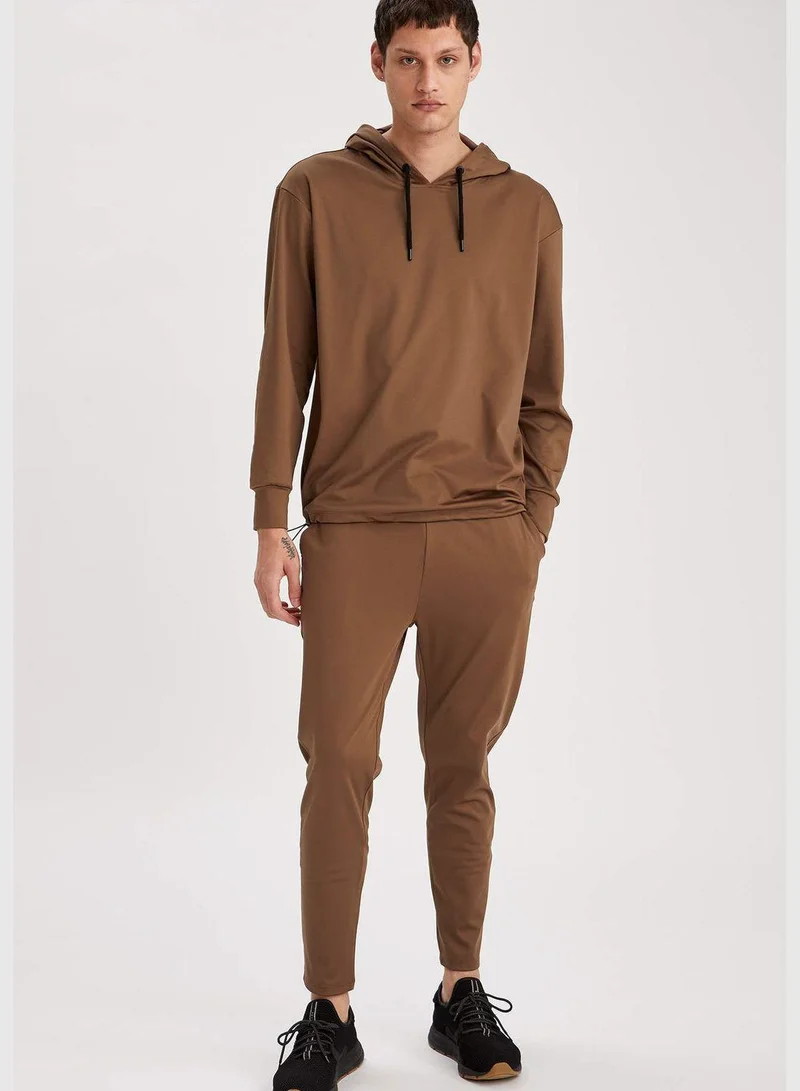 DeFacto Oversize Fit Long Sleeve Sports Hoodie