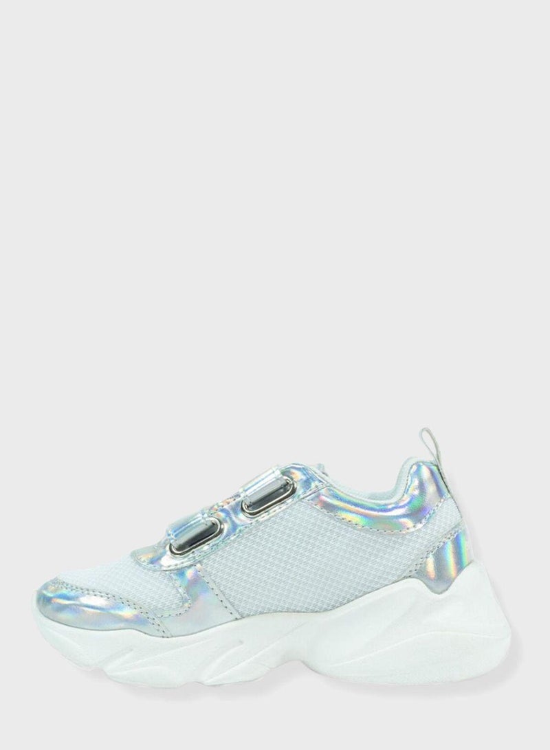 BOLD&KO Kids Grace Velcro Sneakers - Image 1