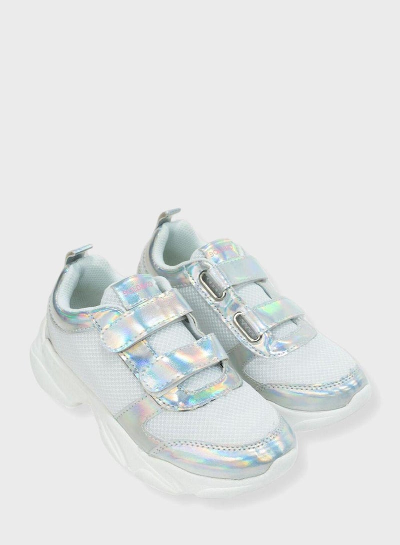 BOLD&KO Kids Grace Velcro Sneakers - Image 2