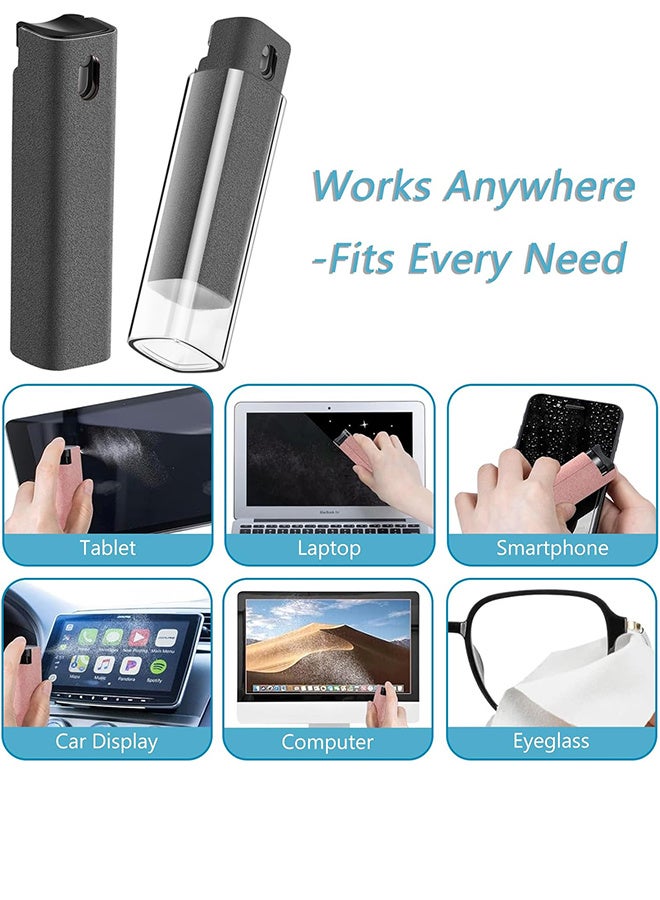 Screen Cleaner, Touchscreen Mist Cleaner, 10ML Two in One Spray and Wipe for All Phones, Laptop, Tablet, PC, Computer, LCD, Eyeglass, TV Screens - Image 3