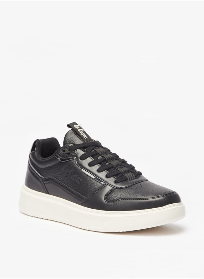 Lee Cooper Mens Colourblock Sneakers With Lace-Up Closure  - Image 1