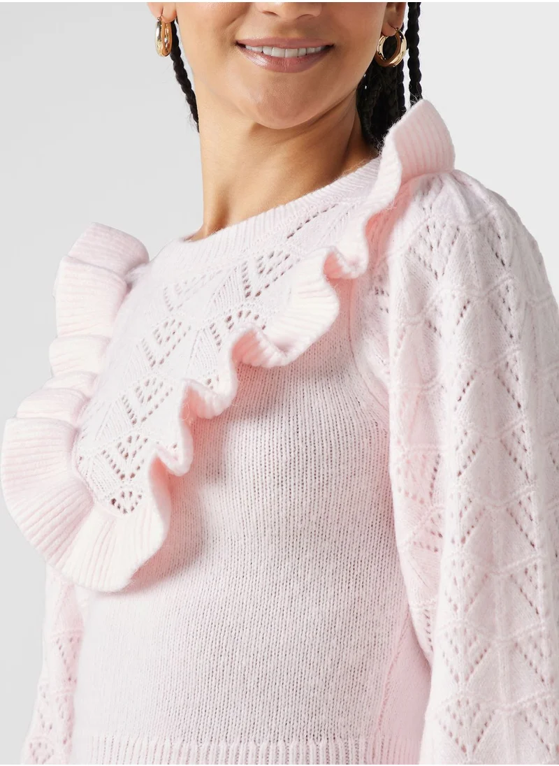Miss Selfridge Ruffle Detail Dress