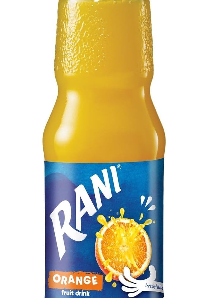 Rani Orange Juice 200ml in Glass Bottle - Image 1