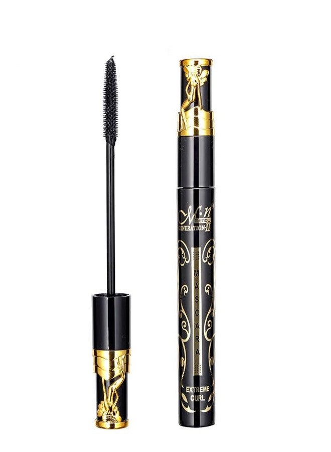 QUILBOOL ماسكارا QUILBOOL Makeup Lash Extreme Curl، رموش كثيفة وناعمة، لا تتقشر، لا تلطخ، لا تتكتل، أسود فاحم، قطعة واحدة. - Image 3
