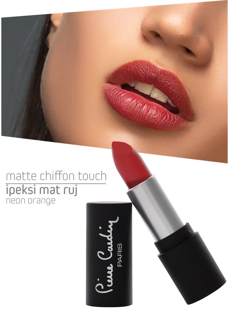 Pierre Cardin Paris أحمر شفاه بيير كاردان باريس مات شيفون تاتش 4 جرام - Image 2