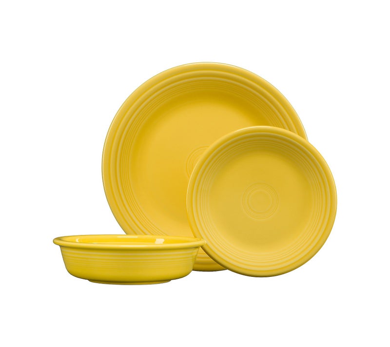 Fiesta 3Piece Classic Place Setting in Sunflower