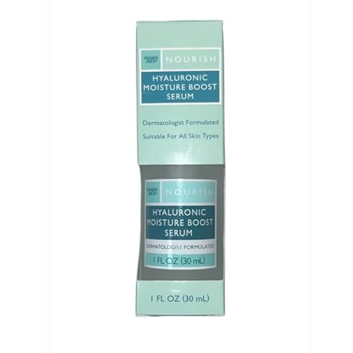 TRADER JOE'S HYALURONIC MOISTURE BOOST SERUM 1 FL OZ (30mL) - Image 1