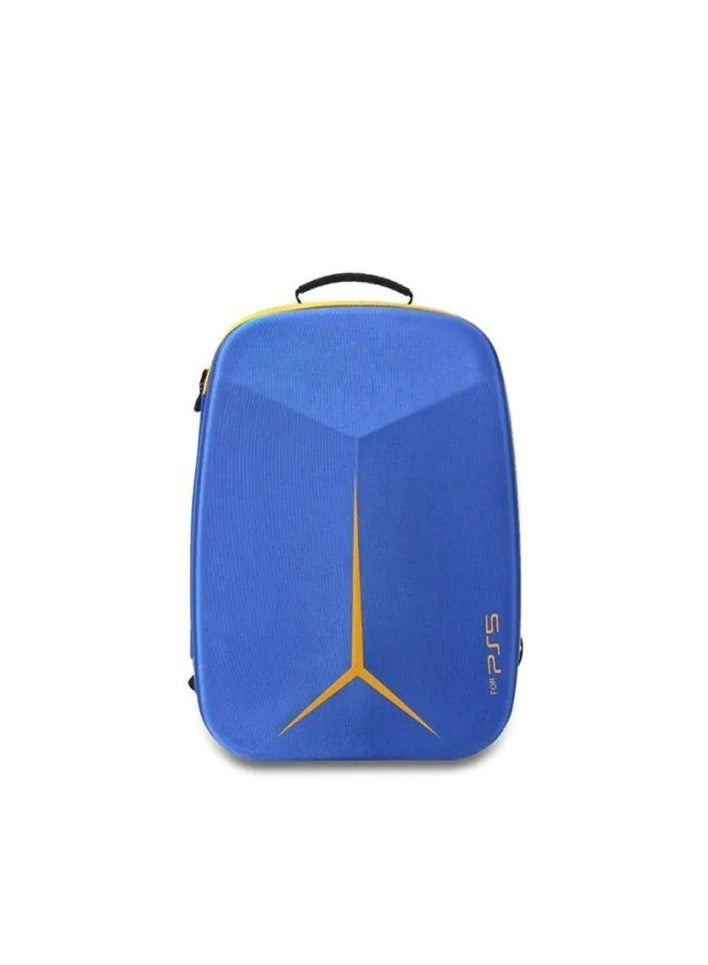 k Gaming K Gaming PS5 Slim Travel Bag Hard Shell Backpack - Blue  - Image 1