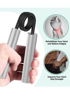 ShebSheb Hand Grip Strengthener Trainer 2 pack,Hand Exerciser,Non-Slip Heavy-Duty Hand Forearm Gripper Strengthener for Muscle Building and Injury Recover for Workout Exercise Gym Fitness  - Image 3