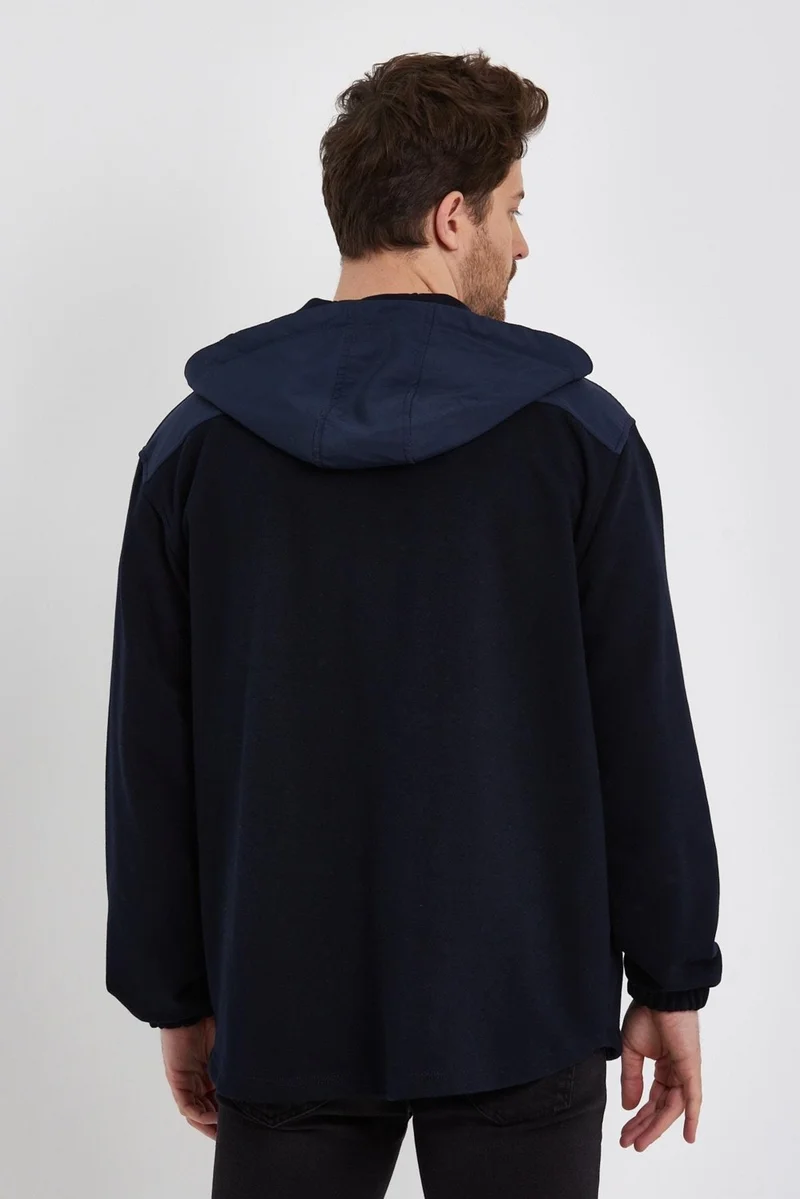 الكسندر جاردي Alexandergardı Parachute Fabric Detailed Oversize Cardigan (E22-61000)