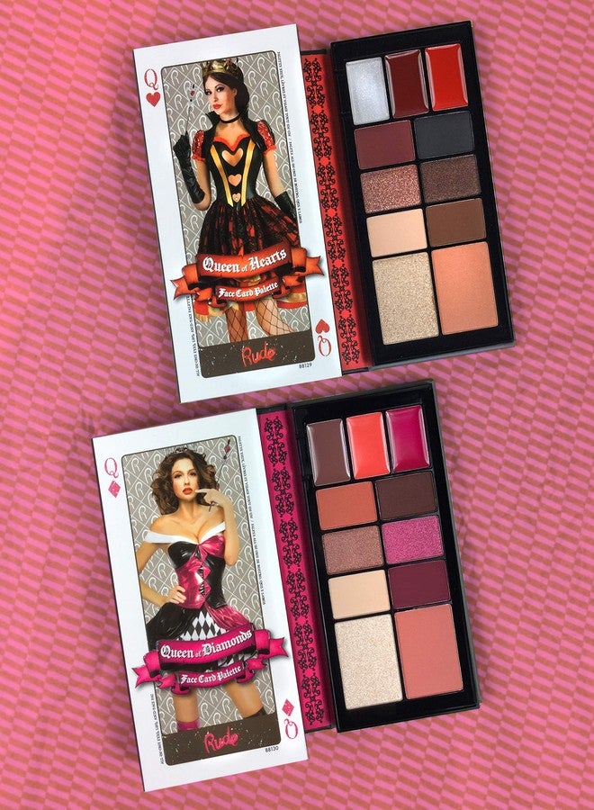 Rude لوحة مكياج للوجه - ملكة الماس من رود كوزمتيكس للنساء - 0.51 أونصة - Image 3