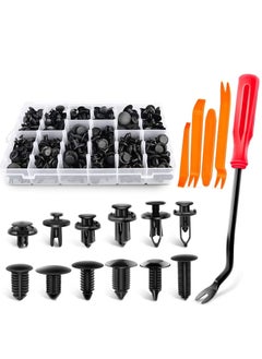 RATSAW 240PCS Bumper Clamp Automotive Plastic Rivet Fastener Push Clamp kit The Most Popular Size Automotive Marketing Rivet Set Door Trim Plate Fender Clamp Universal  - Image 1