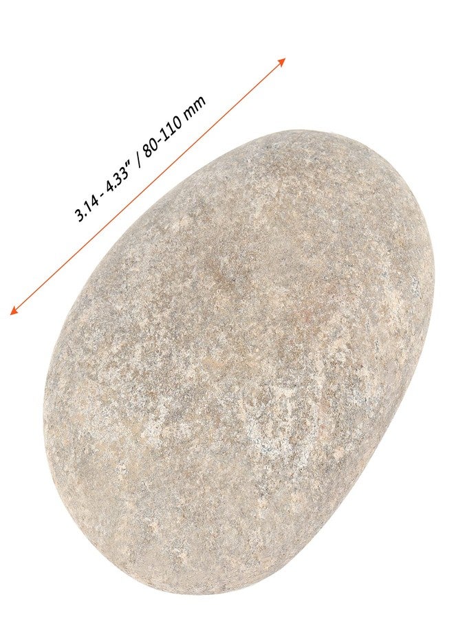 SINJEUN 16 PCS 3-4 Inch Large River Rocks for Painting, Bulk 10 lbs Craft Stones for Rock Painting, Natural River Rocks, Decoration, Smooth Painting Kindness Rocks Mandala Painting Favors - Image 2