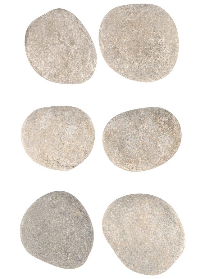 SINJEUN 16 PCS 3-4 Inch Large River Rocks for Painting, Bulk 10 lbs Craft Stones for Rock Painting, Natural River Rocks, Decoration, Smooth Painting Kindness Rocks Mandala Painting Favors - Image 4