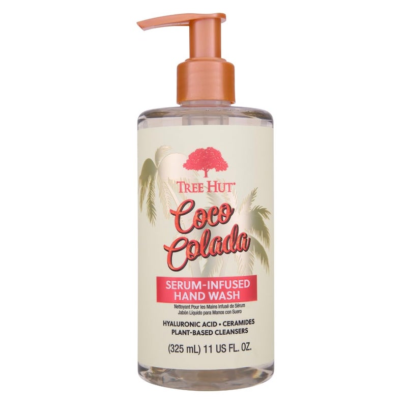 Tree Hut Coco Colada Serum Infused Hand Wash, Nourish & Hydrate Hands with Strengthening Skin Care, Long Lasting Scent, Cleanse & Lock in Moisture, 11 fl oz. - Image 1