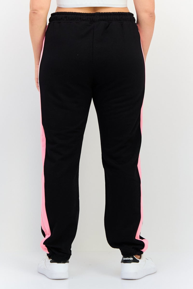 Ellesse Women Sportswear Fit Drawstring Outdoor Sweatpants, Black - Image 3