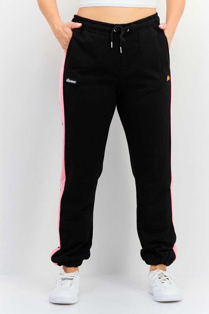 Ellesse Women Sportswear Fit Drawstring Outdoor Sweatpants, Black - Image 1