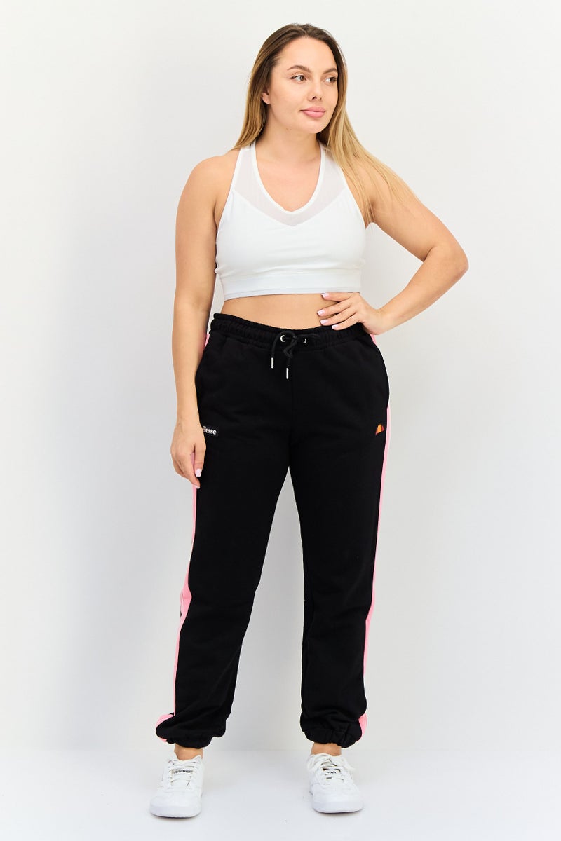 Ellesse Women Sportswear Fit Drawstring Outdoor Sweatpants, Black - Image 4