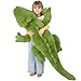 FFxiong 60 inch Green Giant Alligator Plush Stuffed Animal Toy 5 Feet Huge Big Soft Body Long Pillow Cute Large Crocodile Plushies Gift for Kids Girl Boy Birthday Valentines Christmas - Image 2