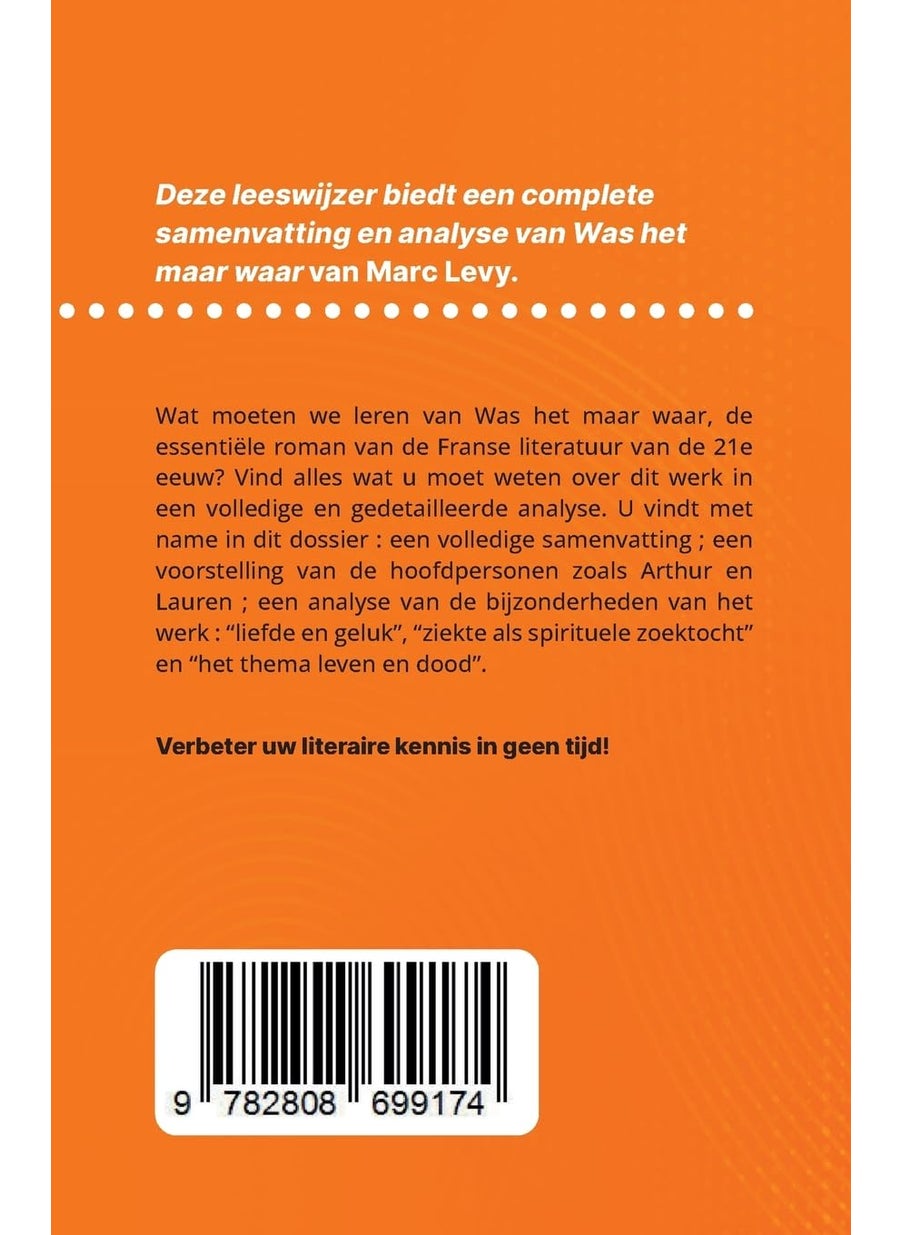 Was het maar waar van Marc Levy (Boekanalyse): Volledige analyse en gedetailleerde samenvatting van het werk  - Image 2