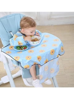 Gonice Baby Feeding Bibs Waterproof Anti Dirty, Long Sleeves Weaning Bibs, Attaches Fully Cover to Baby Highchair, For Baby 6-36 Months  - Image 4