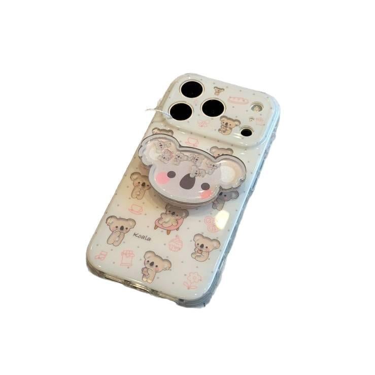 Protective Case | Koala | IMD | Cartoon Style | Drop Protection | Shockproof Cover for iPhone 16 / 16 Plus / 16 Pro / 16 Pro Max - Image 5