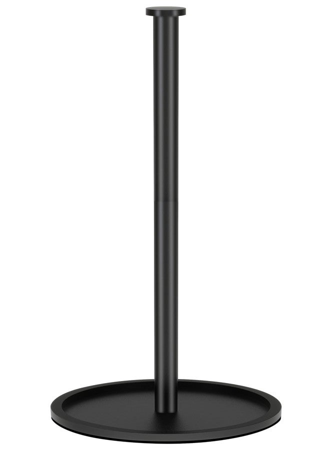 JIAPAIDUO Toilet Paper Holder Stand with Reserve Function, Black Toilet Roll Holder Free Standing, Toilets Paper Storage Stand for 5 Rolls of Toilets Papers，Modern Design - Image 1