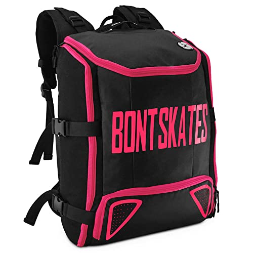 Bont Skates - Multi Sport Skate Backpack Travel Bag - Inline Ice Roller Speed Skating (Pink) - Image 1