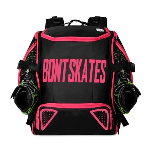 Bont Skates - Multi Sport Skate Backpack Travel Bag - Inline Ice Roller Speed Skating (Pink) - Image 4
