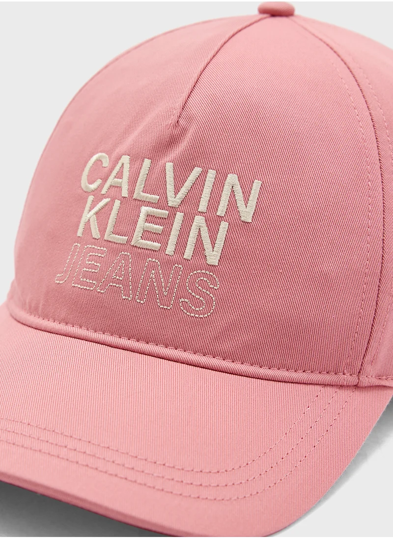 كالفن كلاين جينز Kids Logo Printed Cap